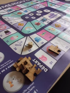 Exemple d'une partie de "Numériqu'oie ?"